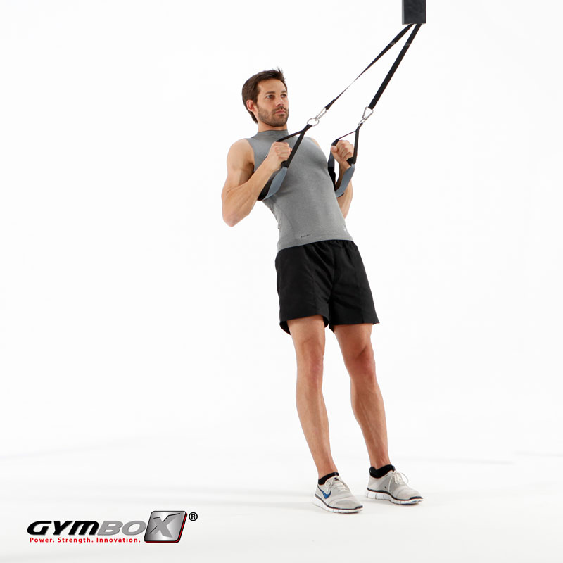 Suspension Training LowRow exercise for a healthy back
