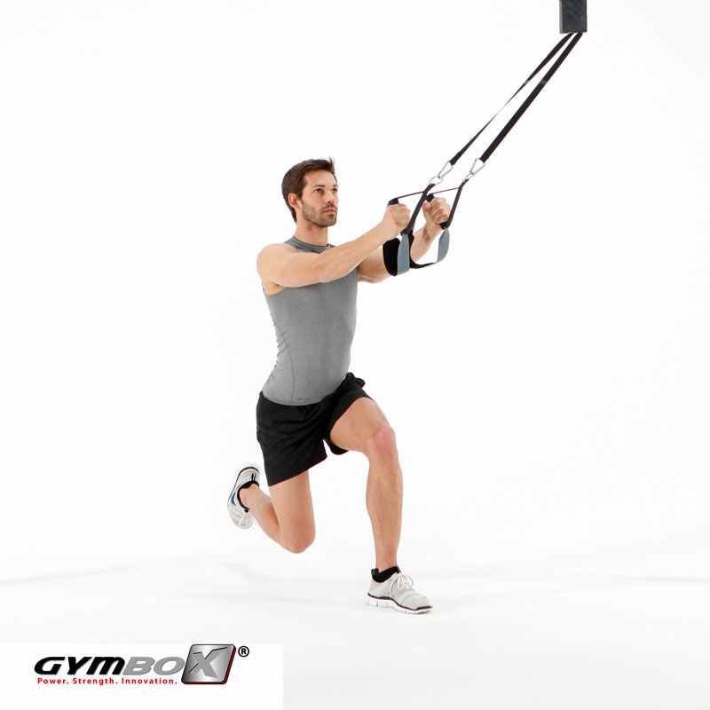 Suspension Training Squat onelegged exercise for legs
