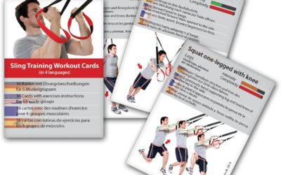 Sling Trainer Trainingskarten 54 Übungen, Workout Karten