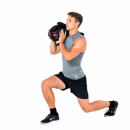 sandbag training lunge