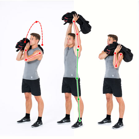 Side discount shoulder press