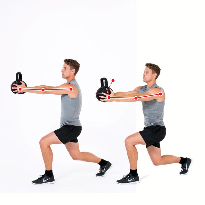 kettlebell front squat